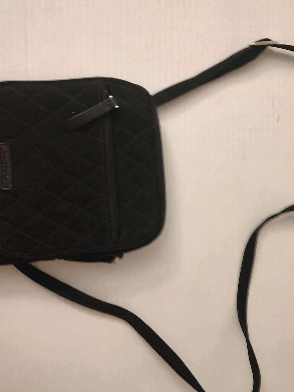 Vera Bradley Quilted Black Crossbody Bag